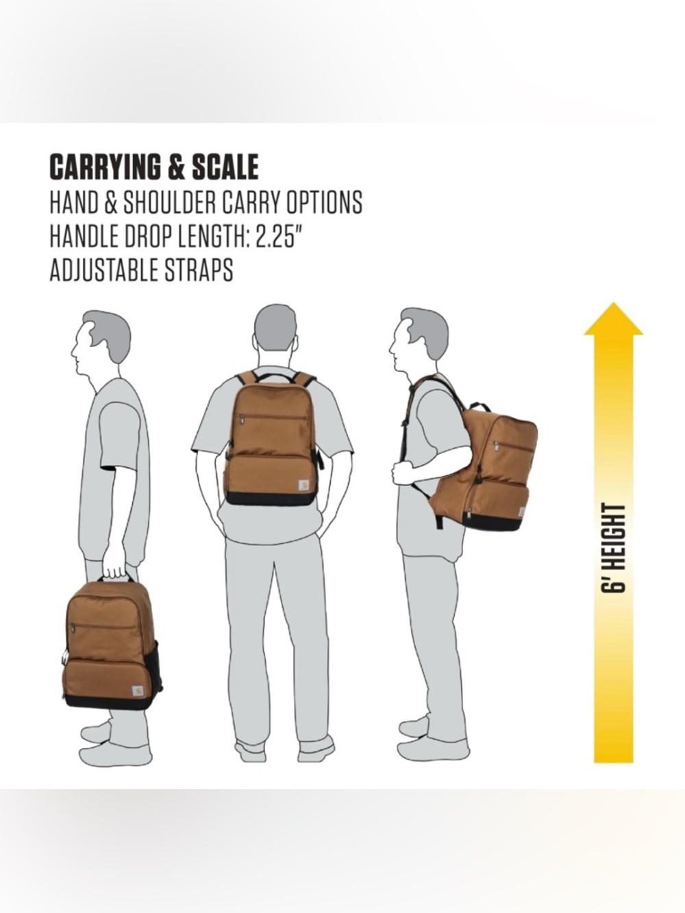 CARHARTT BRAND NEW WITH TAGS INSULATED TWO COMPARTMENT BACKPACK 🌟🌟HOST PIC🌟🌟 - Picture 9 of 13
